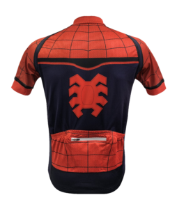 Screenworks Inspired Custom Spider Man Cycle Jersey Front