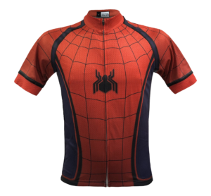 Screenworks Inspired Custom Spider Man Cycle Jersey Front
